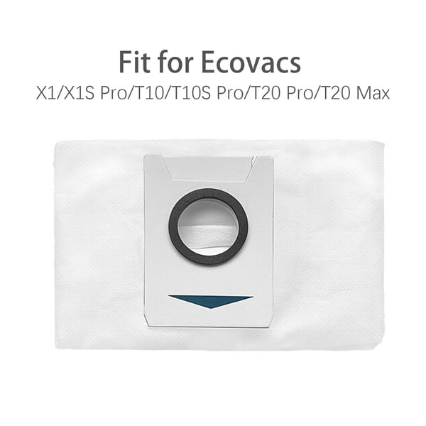 Støvposer for Ecovacs X1/X1S Pro/T10/T10S Pro/T20 Pro/T20 Max, 6-pack