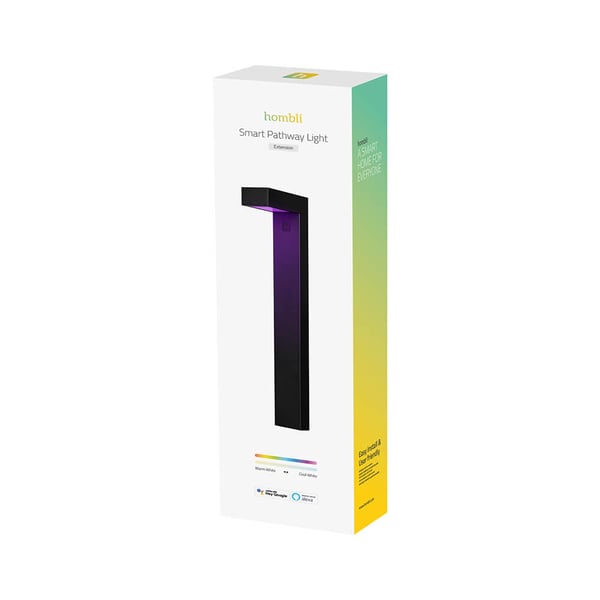 Smart Gangbelysning 1-pck RGB CCT Svart
