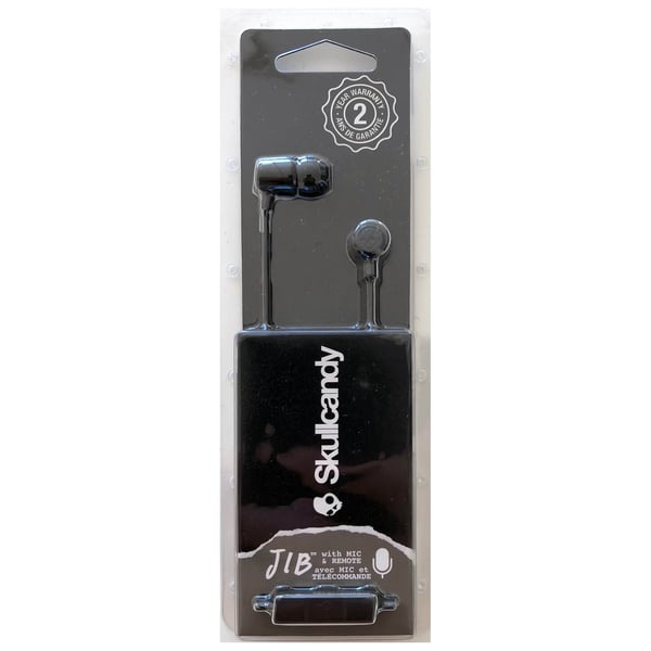 SKULLCANDY Hovedtelefoner In-Ear JIB Mikrofon Sort