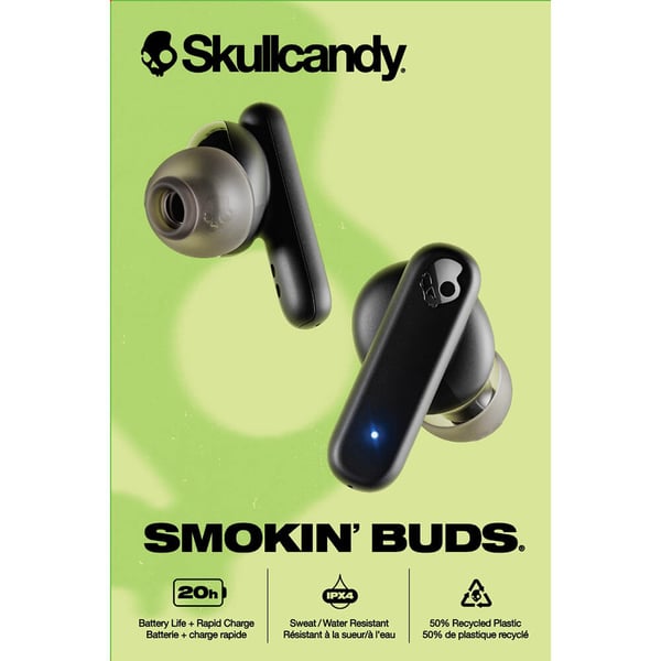 Smokin Buds True Wireless In-Ear Hodetelefon Svart