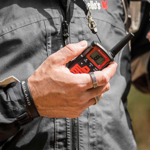 Walkie Talkie XT10 Pro Svart/Rød
