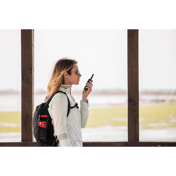 Walkie Talkie XT50 Pro Duo Svart/Blå