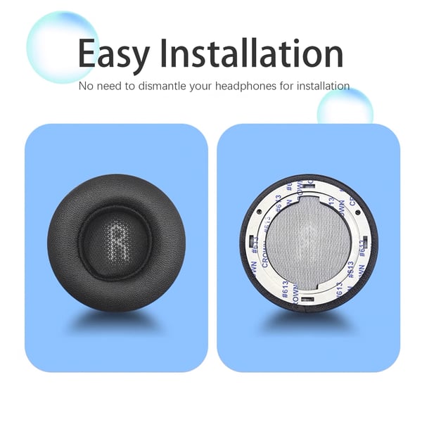 1 korvatyynypari JBL E35 E45BT E45:lle Black