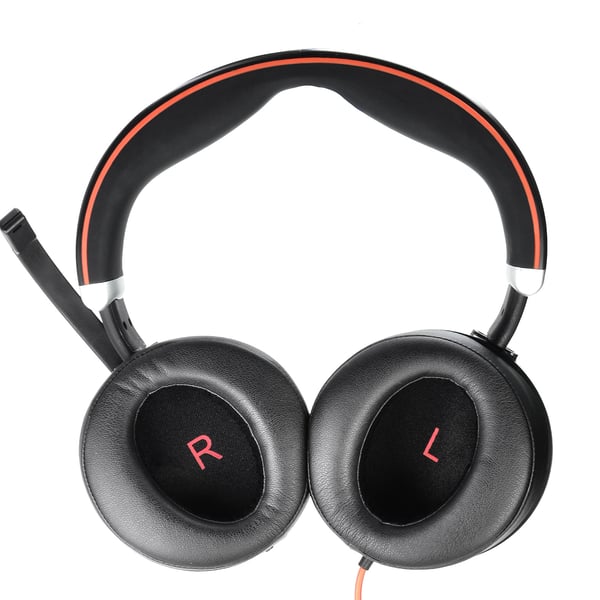 Ørepuder til Jabra Evolve 80 UC 1 par Black