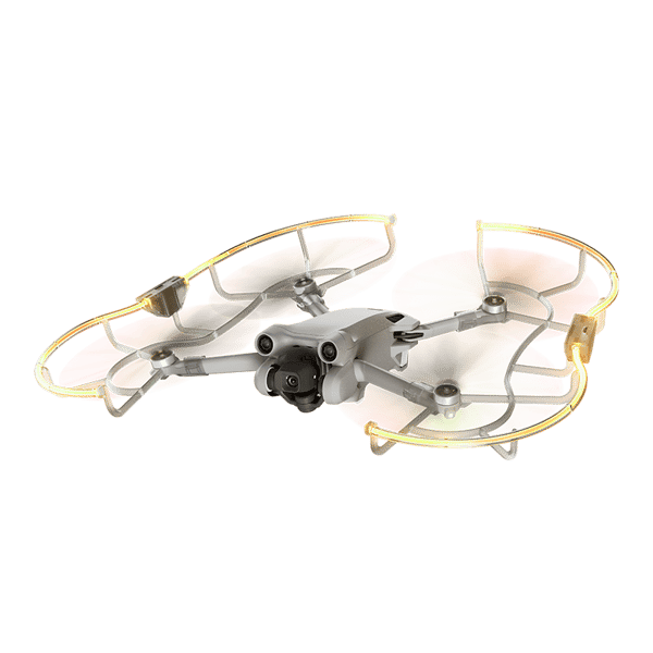 Propellbeskyttelse for DJI Mini 3-serien Night Flying med LED Transparent