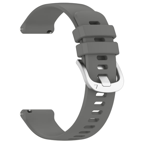 18 mm silikonrem, Huawei Watch GT 4 41 mm, Garmin Venu 3S, LG Watch Gray