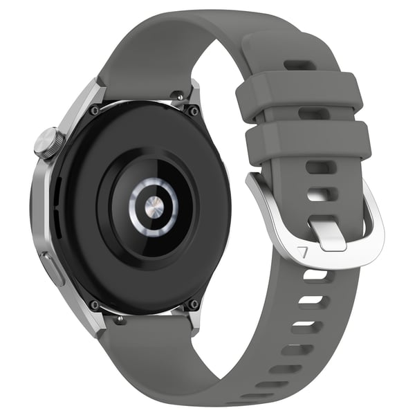18 mm silikonrem, Huawei Watch GT 4 41 mm, Garmin Venu 3S, LG Watch Gray