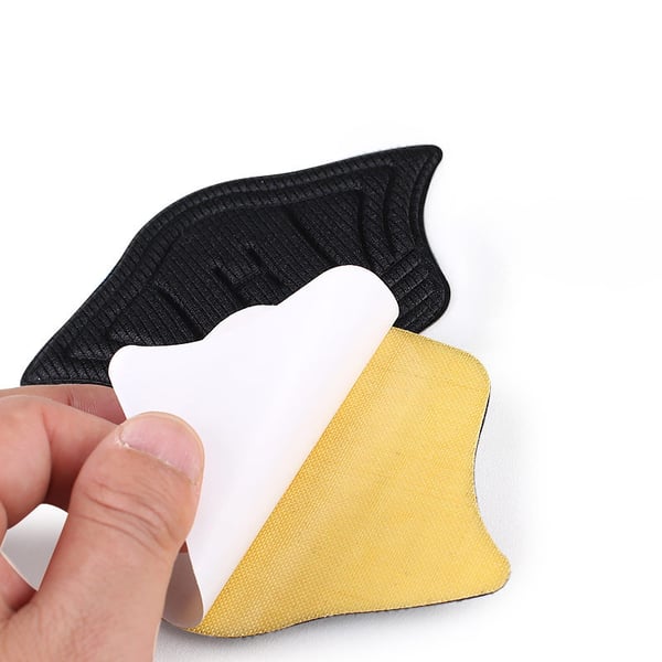 Laglapper for sko / skoinnlegg selvklebende Sort 4Pair