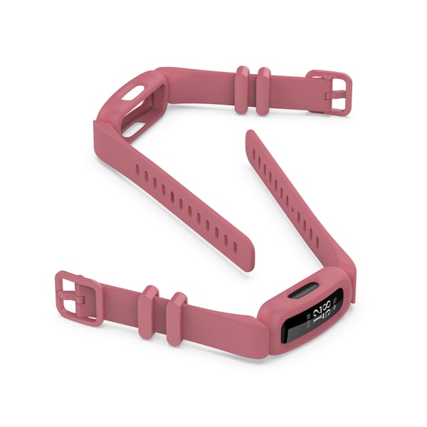 Silikonarmbånd for Fitbit Inspire 2, Fitbit Ace 3 Red