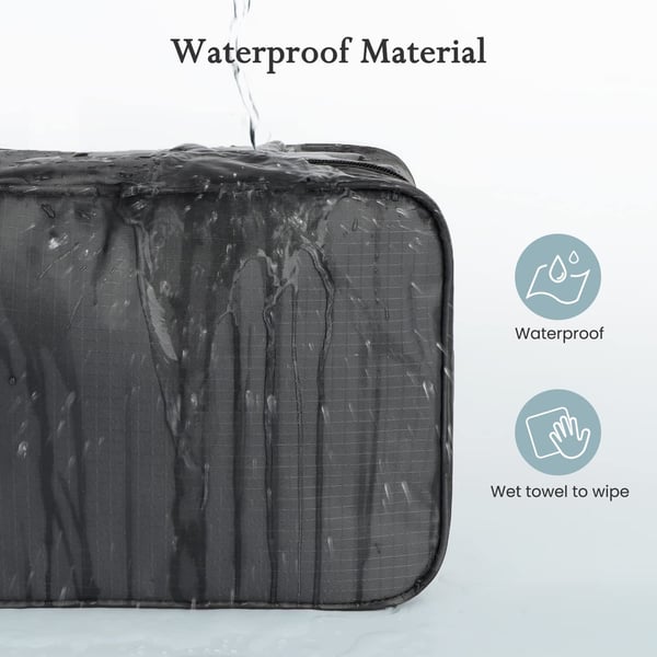 Toalettmappe med smart opphengingsløsning Black