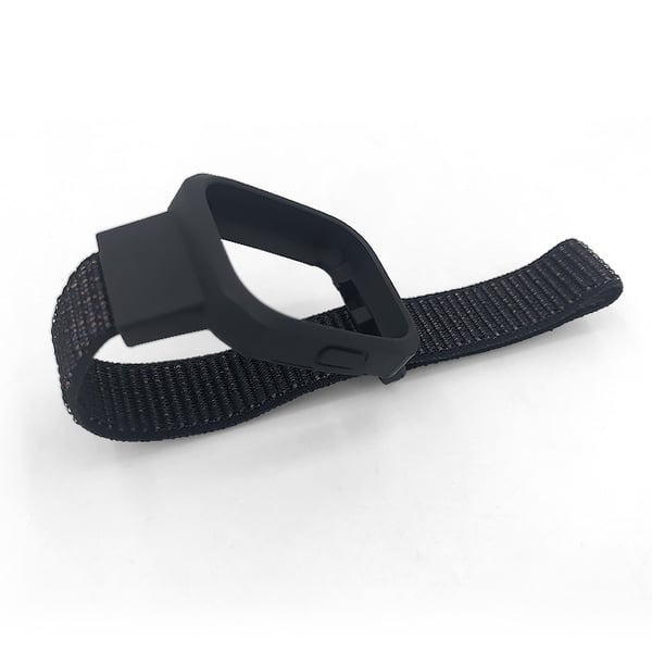 Åndbar justerbar rem i blødt nylon til Redmi Watch 3 Black