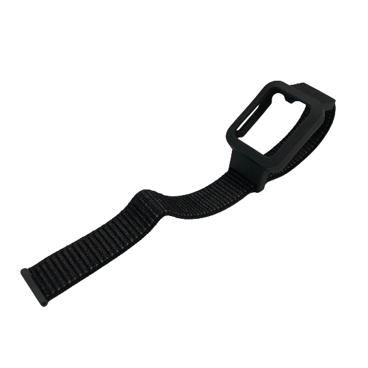Justerbar rem i blødt og åndbart nylon til Redmi Watch 1/2 Lite Black