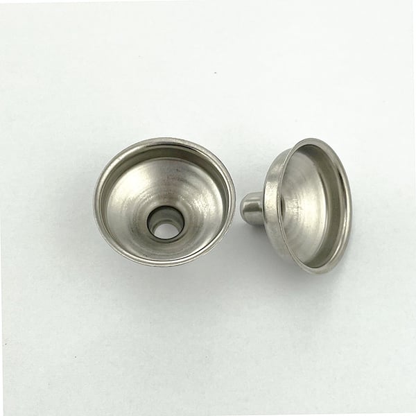 2-Pack minitrakt i rustfritt stål for eteriske oljeflasker/kolber