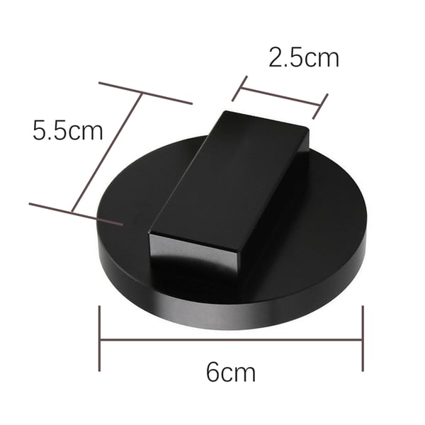 Car jack jack gummipude til BMW og MINI 2-pak Black