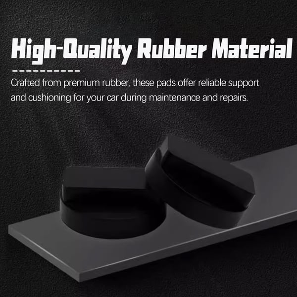Car jack jack gummipude til BMW og MINI 2-pak Black