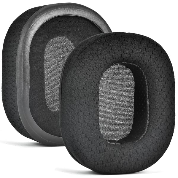 Erstatningsøreputer for Razer BlackShark V2 X, mikrofondeksel Black