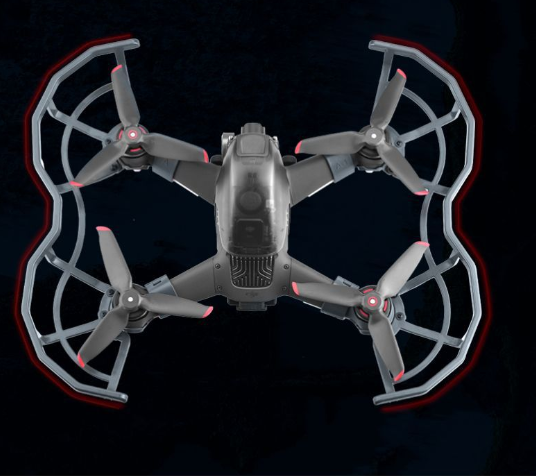 DJI FPV Combo potkurin suojus Black
