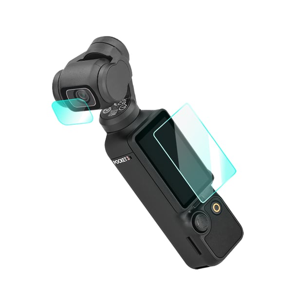 Skjermbeskyttelse i herdet glass for DJI Osmo Pocket 3 Transparent