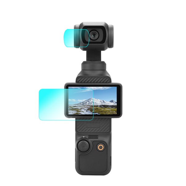 Skjermbeskyttelse i herdet glass for DJI Osmo Pocket 3 Transparent