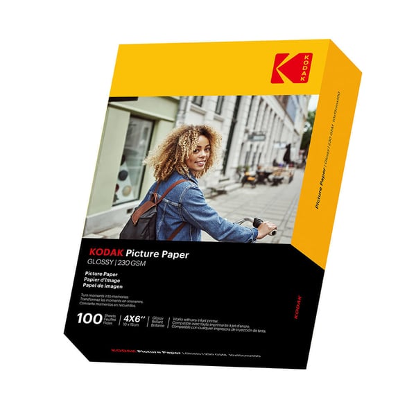 10x15cm Blankt Fotopapir 230g/m² 100 Ark