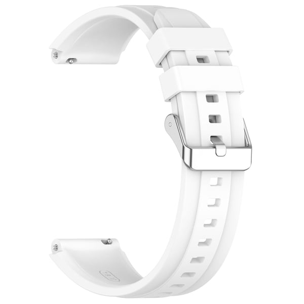 Silikonklokkerem for 18 mm Huawei GT4 46 mm/GT Runner/GT3 SE White
