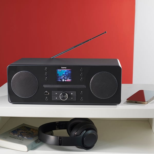 Radio FM/DAB+/CD/BT DR1560CBT Svart
