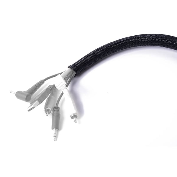 Deskmate Cable Sheath 4m Velcro Closing Black