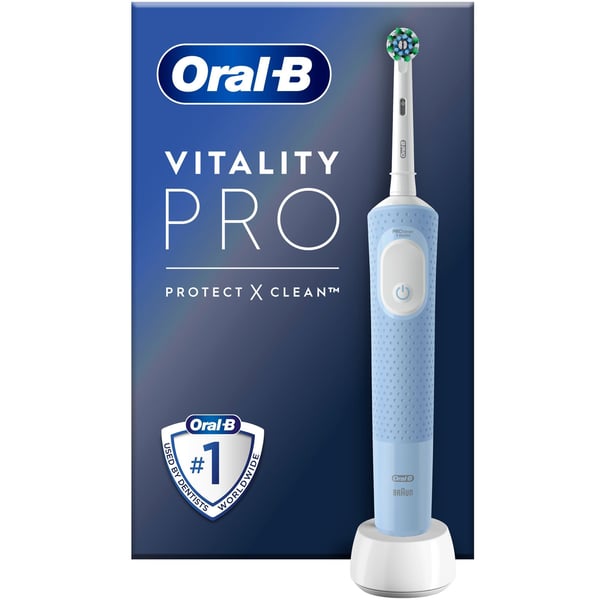 Eltandborste Vitality Pro Vapor Blue CA HBOX