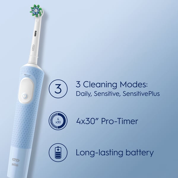 Elektrisk tannbørste Vitality Pro Vapor Blue CA HBOX