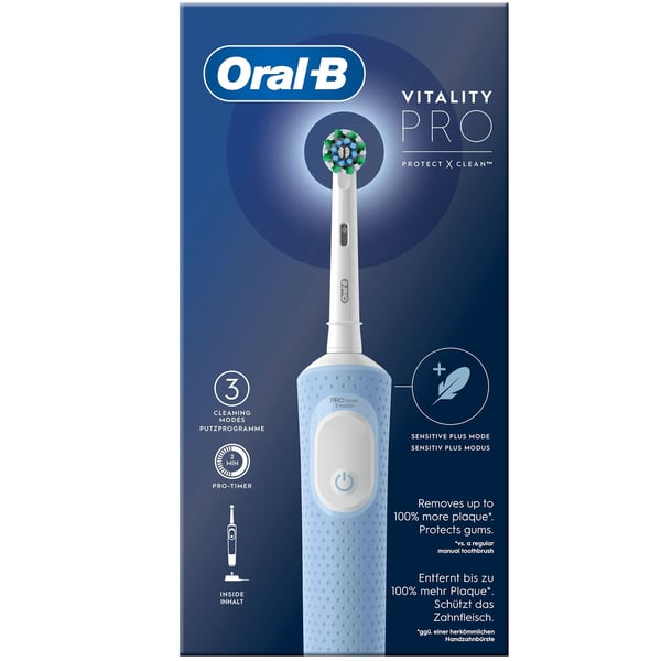 Elektrisk tannbørste Vitality Pro Vapor Blue CA HBOX