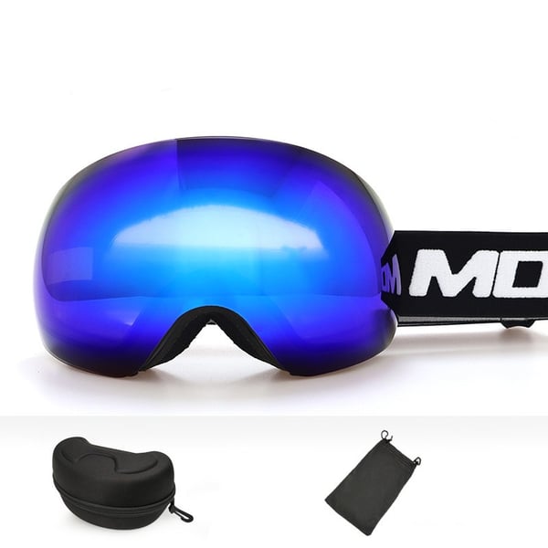 Dobbeltlags anti-dug skibriller Blue