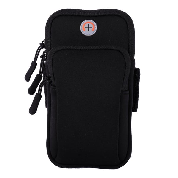 Mobilveske for sport og løping Black S