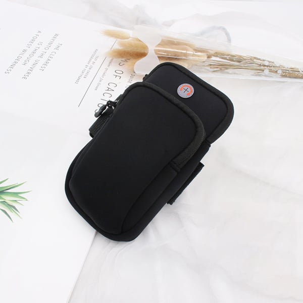Mobilveske for sport og løping Black S