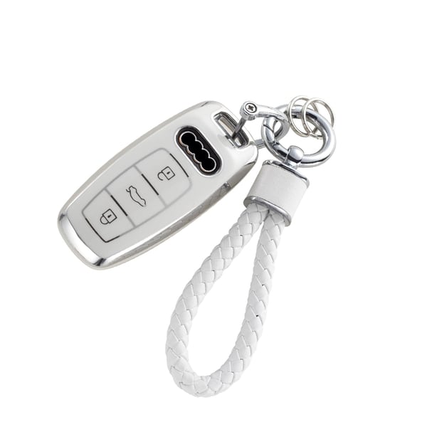 Bilnøgledæksel med nøglering Audi D