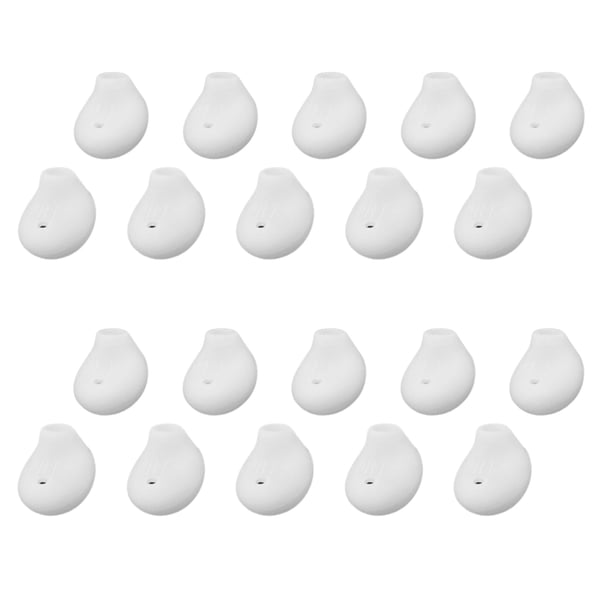 In-ear silikone øretelefoner spidscovers til Samsung Galaxy S6/S7, Note5/Note7 White