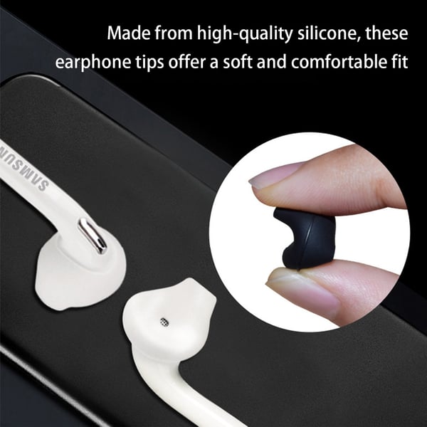 In-ear silikone øretelefoner spidscovers til Samsung Galaxy S6/S7, Note5/Note7 White