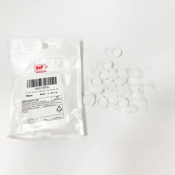 In-ear silikone øretelefoner spidscovers til Samsung Galaxy S6/S7, Note5/Note7 White