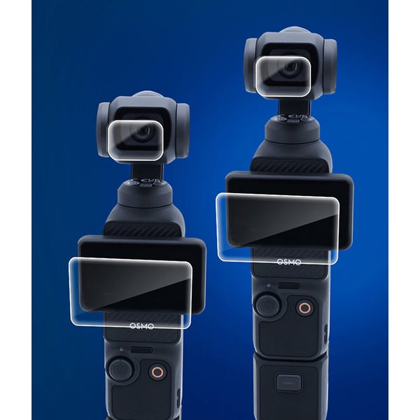 2 linssinsuojaa, 2 näytönsuojaa DJI OSMO Pocket 3:lle