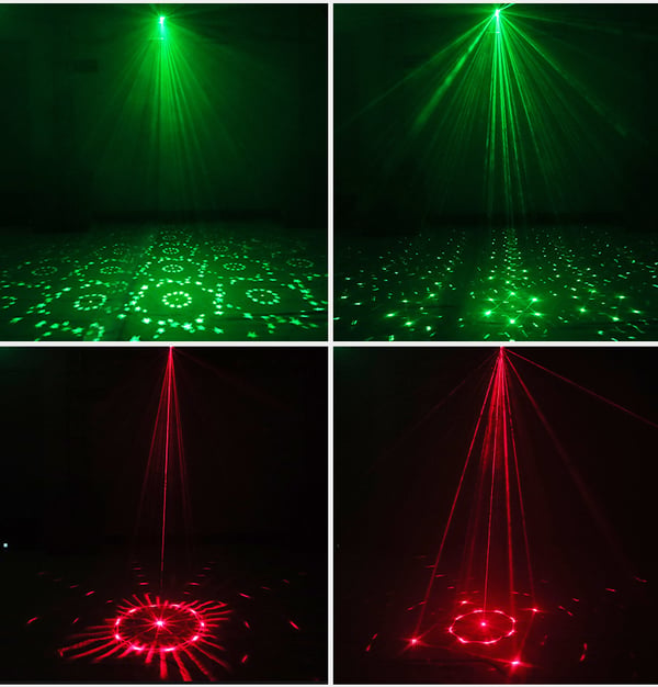 Laserlysprojektor, laserlys for hjemmekino i taket på soverommet