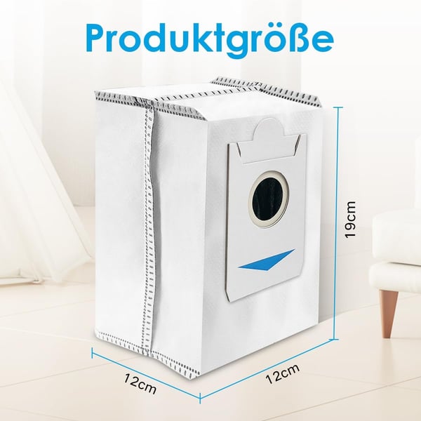 Støvsugerposer til Ecovacs Deebot X2 Omni, 6-pakning