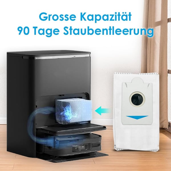 Støvsugerposer til Ecovacs Deebot X2 Omni, 6-pakning