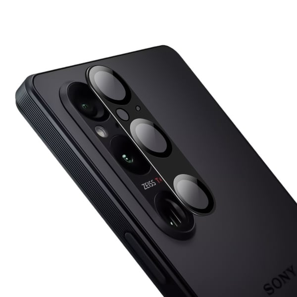 Ripebestandig kameralinsedeksel for Sony Xperia 1 V Black