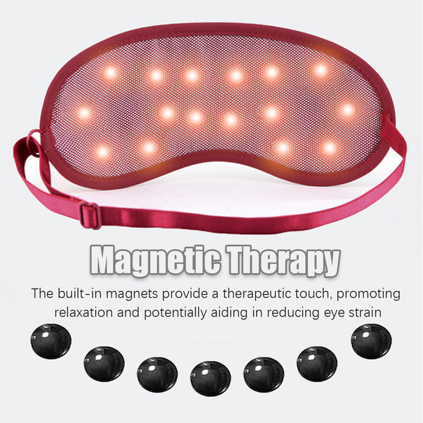 Magneettinen silmänaamio Red