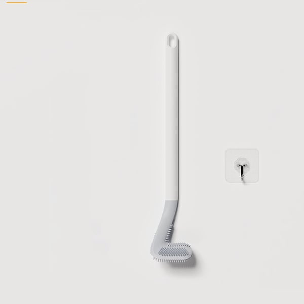 WC-harja golfpäällä, pitkä kahva White