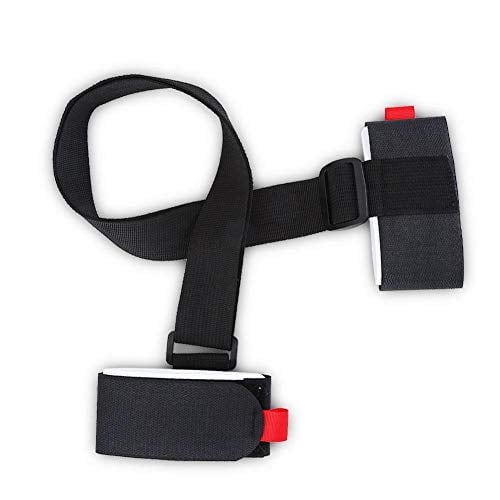 Justerbare stropper for skiutstyr og snowboard, 2 stk. Black