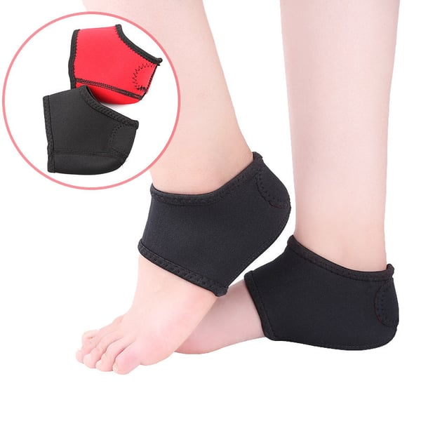 Warmth Heel Protector, unisex beskyttelsescovers Black L