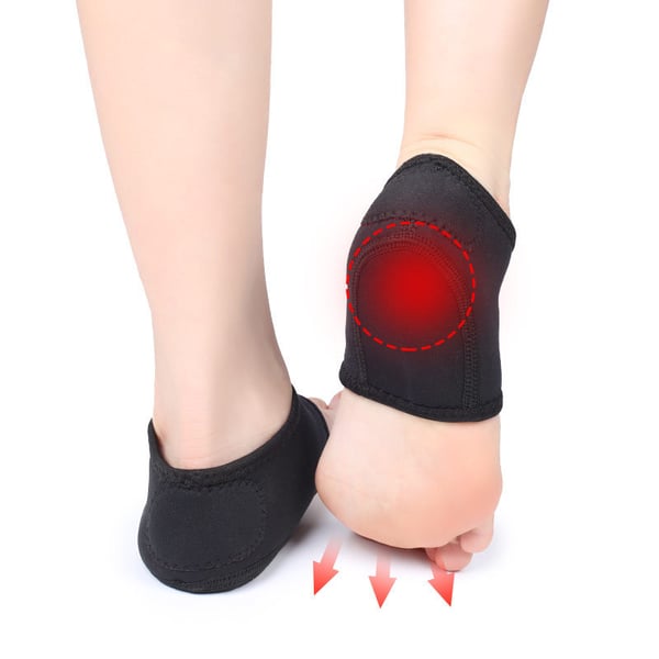Warmth Heel Protector, unisex beskyttelsescovers Black L