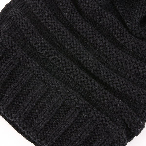 Sæt med hat, handsker og nakkevarmer Black