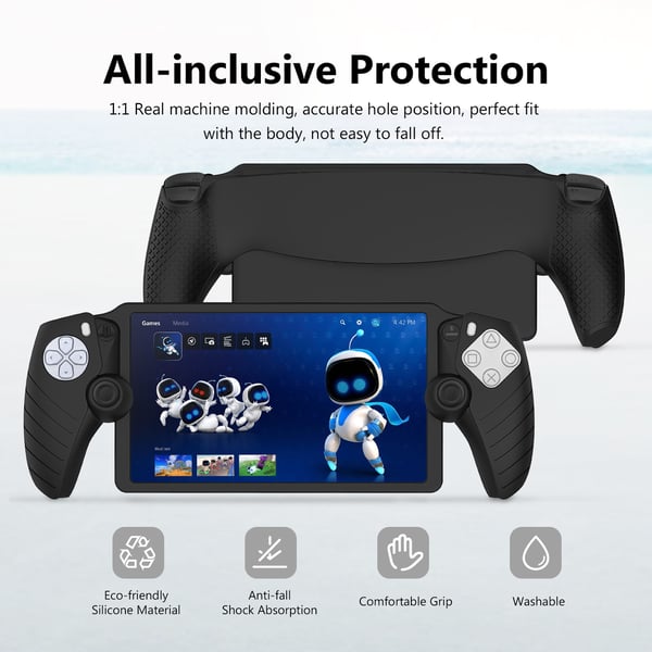 Beskyttende deksel til Sony Playstation Portal Black