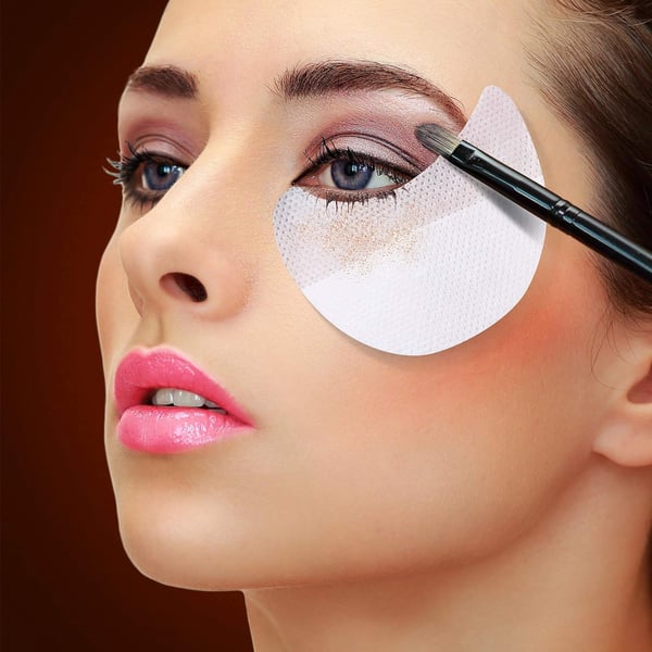 Øjenskyggebeskytter - Forebygger makeuprester, 100-pak M